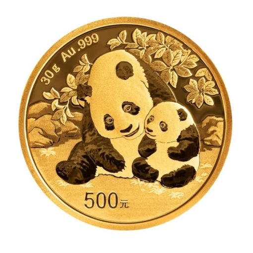 【3 Day Ship】2024 (New) Chinese Panda Gold 30g Coin