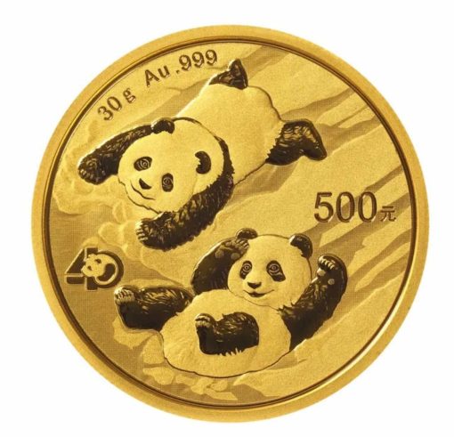 【3日以内に発送】2022年 (新品) 中国「パンダ」純金 30グラム 金貨