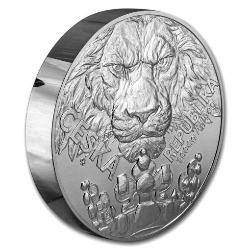 【Backorder】2023 (New) Niue Czech Lion Silver 1 Kilogram Coin - Image 3