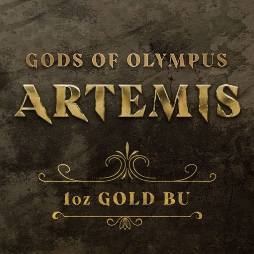 【Backorder】2023 (New) Tuvalu Gods of Olympus Artemis Gold 1 oz Coin - Image 4