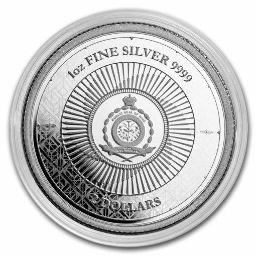 2023 (New) Niue Chronos Silver 1 oz Coin - Image 4