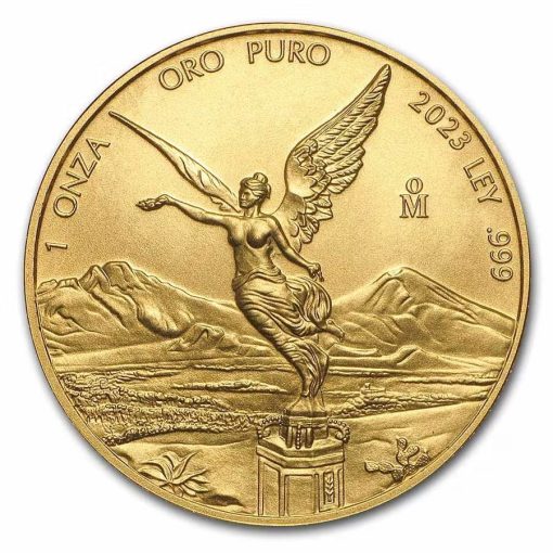 【お取り寄せ】2023年 (新品) メキシコ「リベルタッド」純金 1オンス 金貨