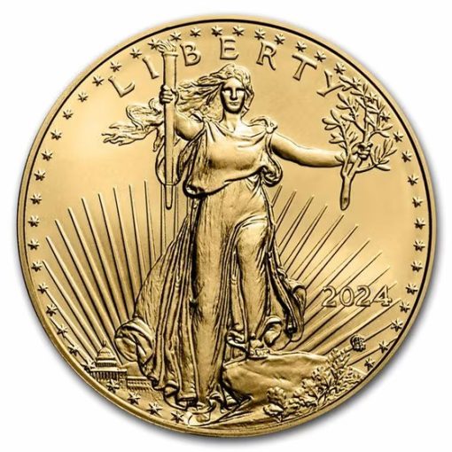 2024 (New) American Eagle Walking Liberty Gold 1/10 oz Coin