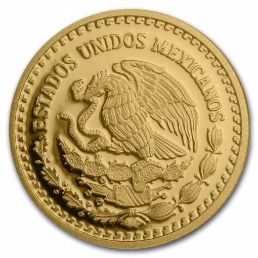 【3日以内に発送】2023年 (新品) メキシコ「リベルタッド」純金 1/2オンス プルーフ 金貨 - 画像 (2)