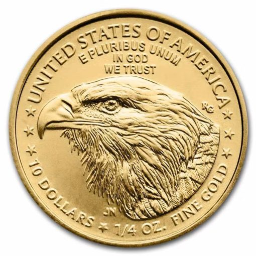 【3 Day Ship】2024 (New) American Eagle Walking Liberty Gold 1/4 oz Coin - Image 2