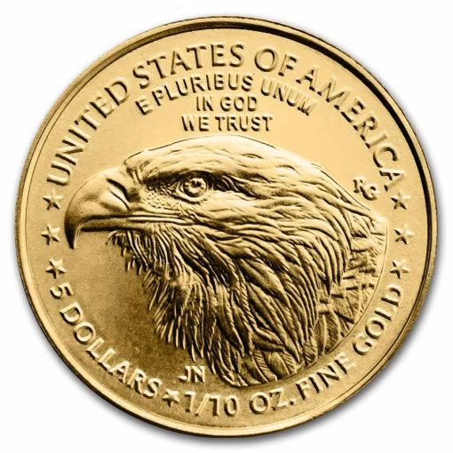 2024 (New) American Eagle Walking Liberty Gold 1/10 oz Coin - Image 2