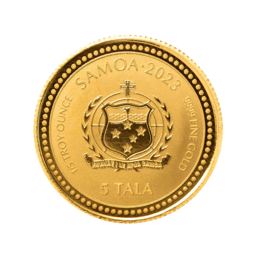 【Backorder】2023 (New) Samoa Jesus The Teacher Gold 1/5 oz Coin - Image 2