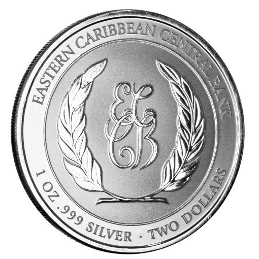 2023 (New) St. Vincent & the Grenadines Humpback Whale Silver 1 oz Coin - Image 4