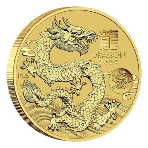 【Backorder】2024 (New) Australian Lunar Year of the Dragon (Dragon Privy) Gold 1 oz Coin - Image 3