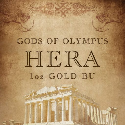 【Backorder】2022 (New) Tuvalu Gods of Olympus Hera Gold 1 oz Coin - Image 3