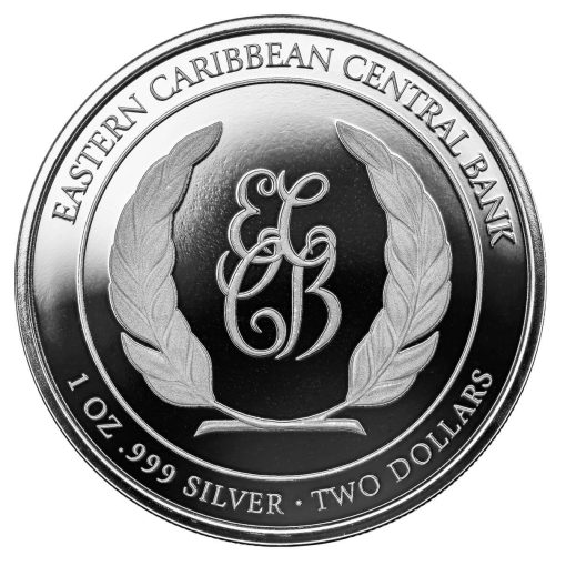 2023 (New) St. Vincent & the Grenadines Humpback Whale Silver 1 oz Proof Coin - Image 4