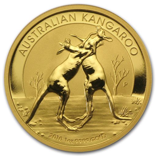 【3 Day Ship】2010 (New) Australian Kangaroo Gold 1oz Coin