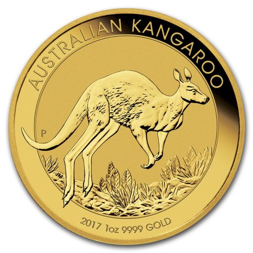 【3 Day Ship】2017 (New) Australian Kangaroo Gold 1oz Coin