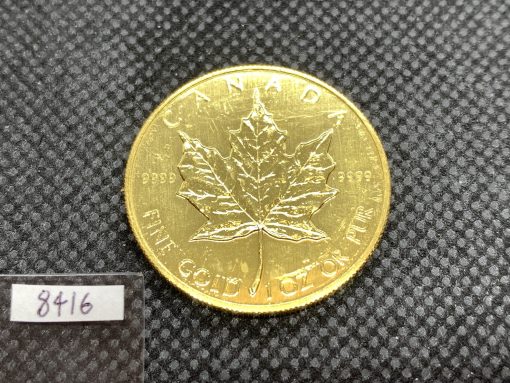 【3 Day Ship】1985 (New) Canadian Maple Leaf Gold 1 oz Coin #8416