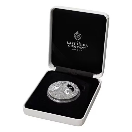 2024 (New) St. Helena Faerie Queene Redcrosse And The Dragon Silver 1 oz Proof Coin