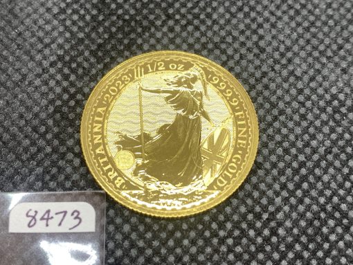 【3 Day Ship】2023 (New) Great Britain Britannia Gold 1/2 oz Coin (Elizabeth II) #8473 - Image 5