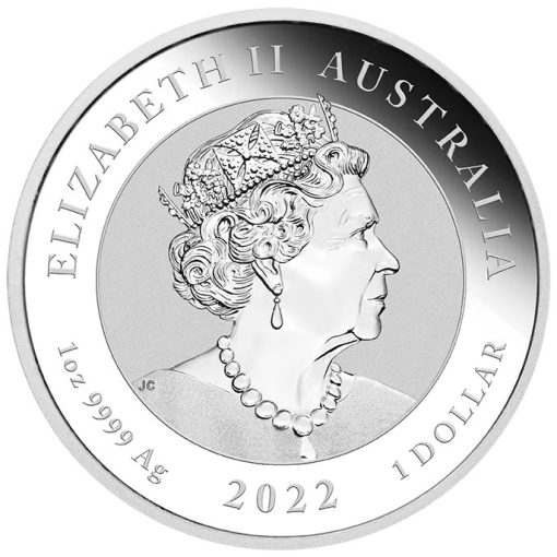 2022 Australia Myths and Legends Phoenix Silver 1 oz Vivid Color Coin - Image 2