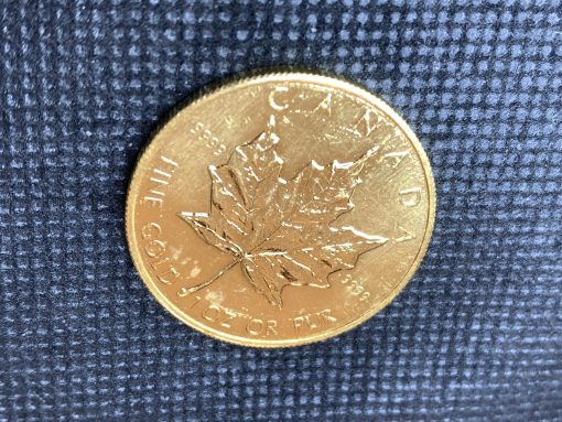 【3 Day Ship】1985 (New) Canadian Maple Leaf Gold 1 oz Coin #8416 - Image 5