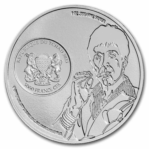 2022 (New) Chad Scarface 40th Anniversary Silver 1 oz Color Coin - Image 4