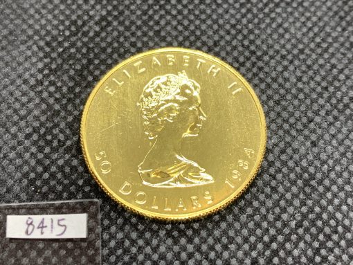 【3 Day Ship】1984 (New) Canadian Maple Leaf Gold 1 oz Coin #8415 - Image 2