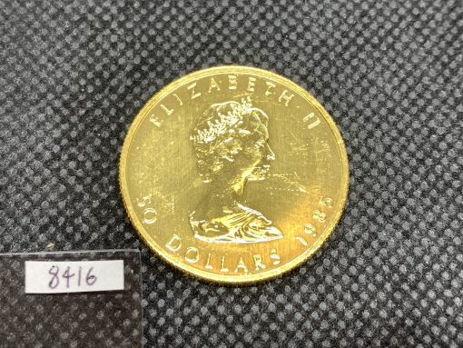 【3 Day Ship】1985 (New) Canadian Maple Leaf Gold 1 oz Coin #8416 - Image 2