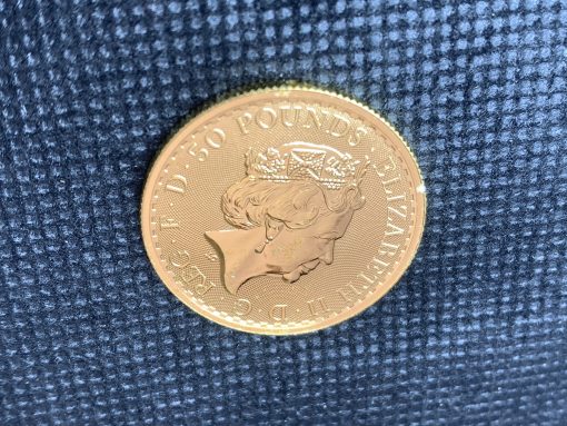 SOLD【3日以内に発送】2023年 (新品) イギリス「ブリタニア」純金 1/2オンス 金貨 (エリザベス２世) #8474 - 画像 (10)