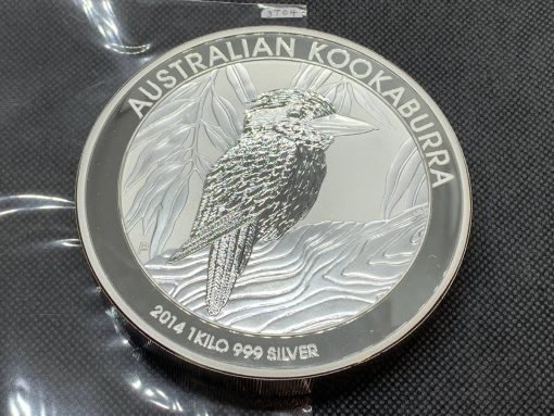 【3 Day Ship】2014 (New) Australian Kookaburra Perth Mint 1 Kilogram Silver Coin #3704