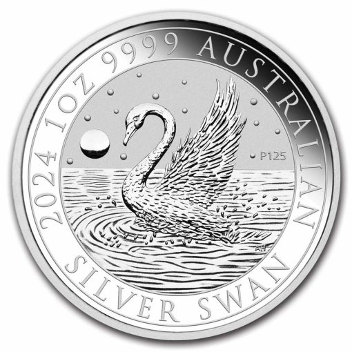 2024 (New) Australian Swan Silver 1 oz Coin