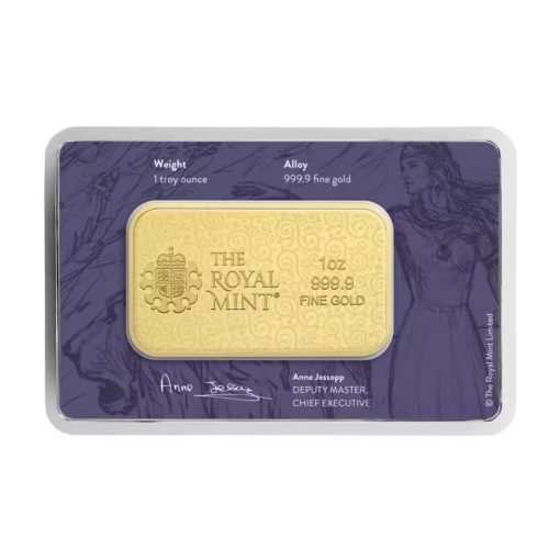 【3 Day Ship】2024 (New) Great Britain Royal Mint Una and the Lion Gold 1 oz Bar - Image 4