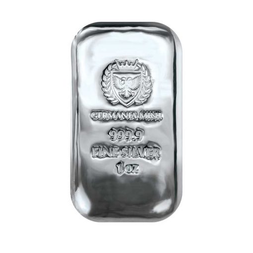 (New) Germania Silver 1 oz Cast Bar