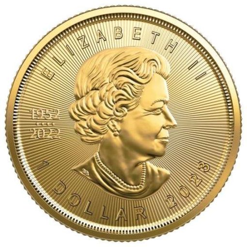 2023 (New) Canadian Maple Leaf Gold 1/20 oz coin - Image 2