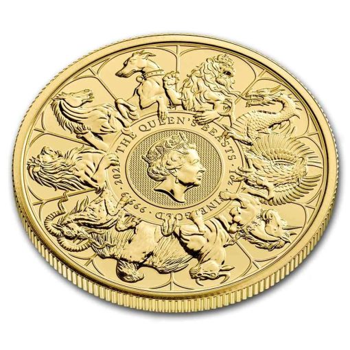 【Backorder】2021 (New) Great Britain Queens Beast Completer Gold 1 oz Coin - Image 3