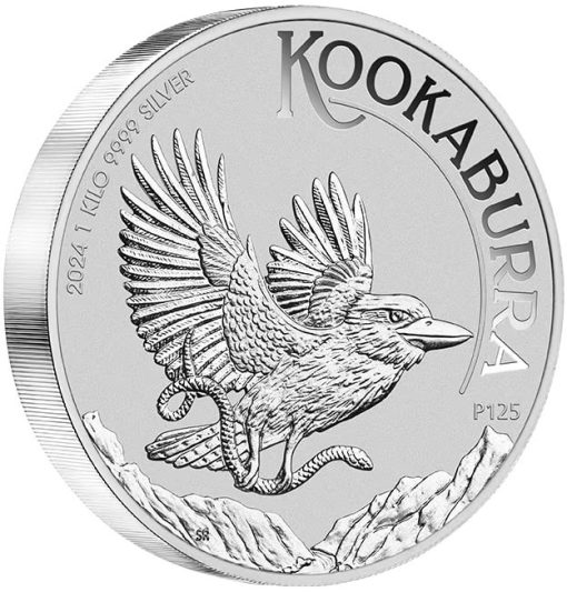 【3 Day Ship】2024 (New) Australian Kookaburra Perth Mint 1 Kilogram Silver Coin - Image 3