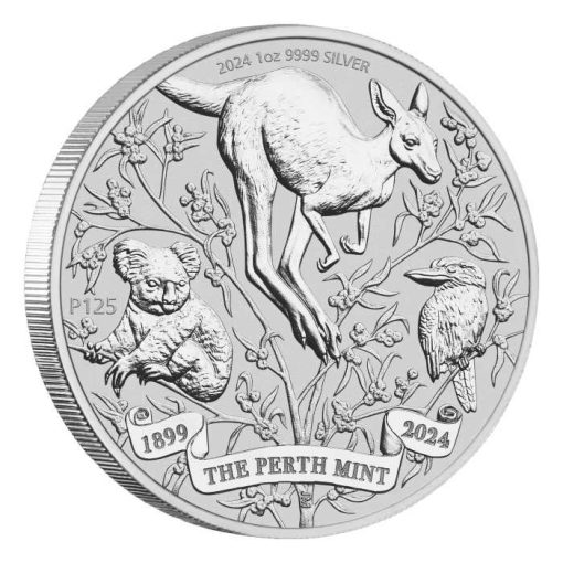 2024 (New) Australian The Perth Mint 125th Anniversary Silver 1 oz Coin - Image 3