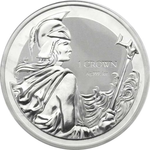 2017 (New) Falkland Islands Britannia Silver 1 oz Reverse Proof Coin