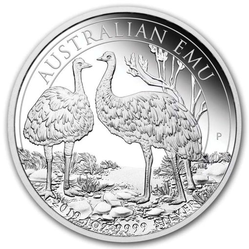 2019 (New) Australian Emu Silver 1 oz Coin