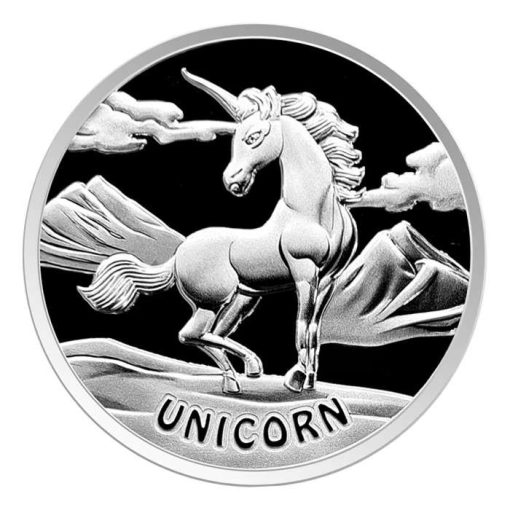 2023 (New) Fiji Unicorn Silver 1 oz Coin