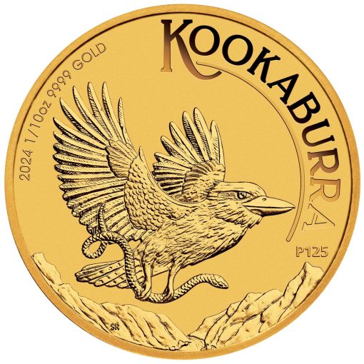 2024 (New) Australia Kookaburra Gold 1/10 oz Coin