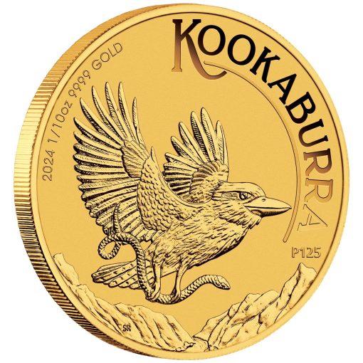 2024 (New) Australia Kookaburra Gold 1/10 oz Coin - Image 3