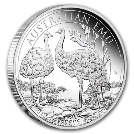 2019 (New) Australian Emu Silver 1 oz Coin - Image 3