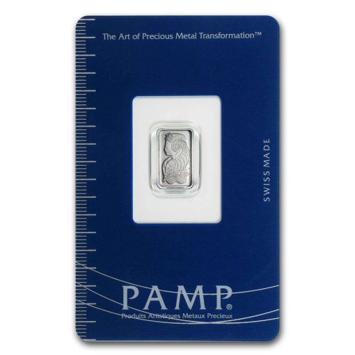 (New) Pamp Swiss Lady Fortuna Platinum 1 gram Bar