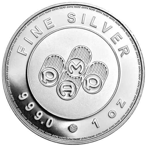 (New) Pamp Swiss Silver 1 oz Round - Image 2