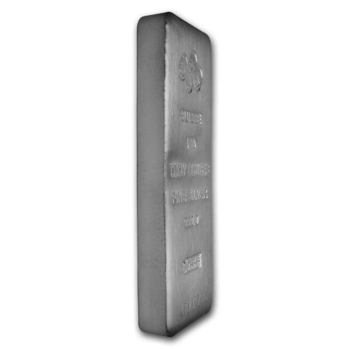 【3 Day Ship】(New) Swiss Pamp Silver 100 oz Cast Bar - Image 3