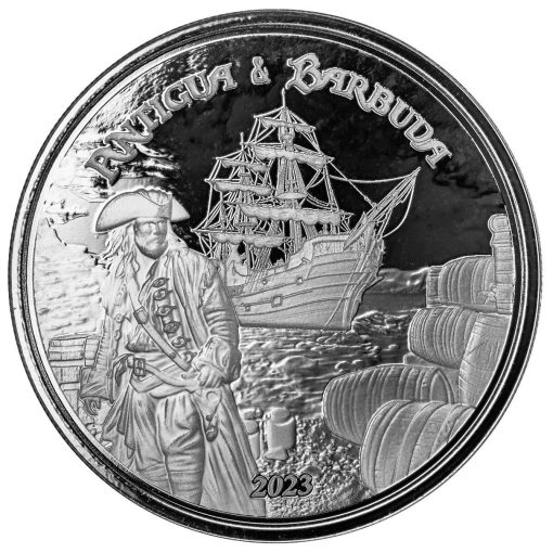 2023 (New) Antigua & Barbuda Rum Runner Silver 1 oz Coin