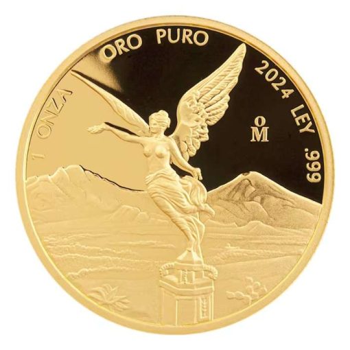 【3日以内に発送】2024年 (新品) メキシコ「リベルタッド」純金 1オンス プルーフ 金貨