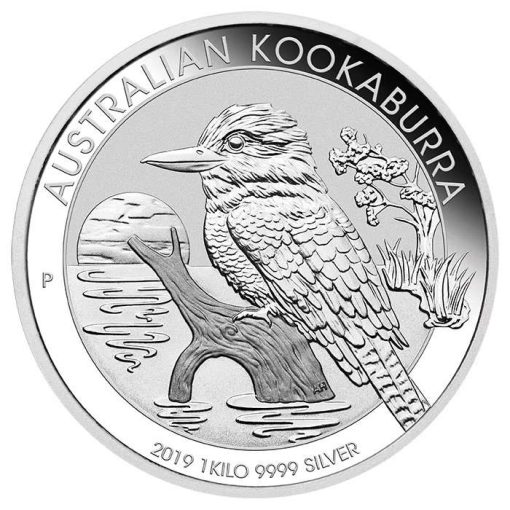 【3 Day Ship】2019 (New) Australian Kookaburra Perth Mint 1 Kilogram Silver Coin