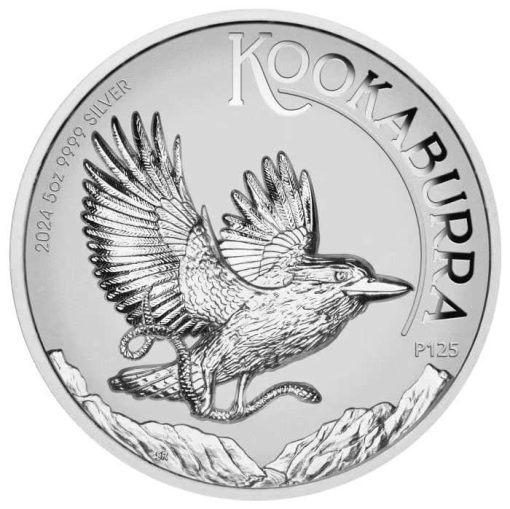 2024 (New) Australian Kookaburra Perth Mint 5 oz Silver Incused High Relief Proof Coin - Image 2