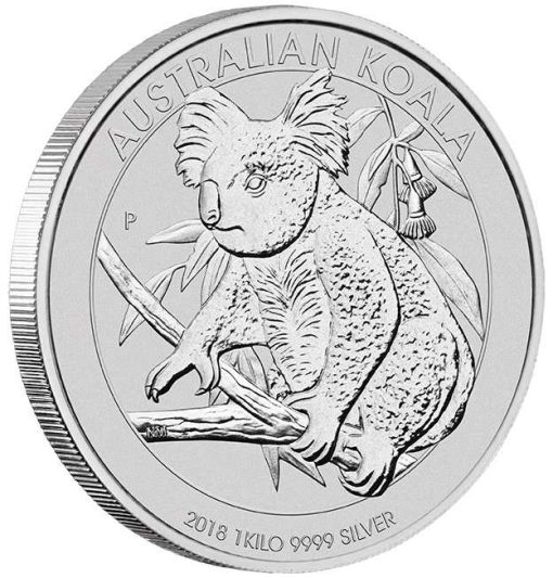 【3 Day Ship】2018 (New) Australian Koala Perth Mint Silver 1 Kilogram Coin - Image 3