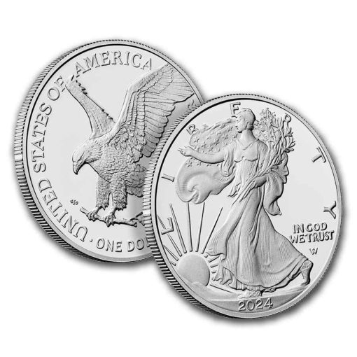 2024 (New) American Eagle Walking Liberty Silver 1 oz Proof Coin - Image 4