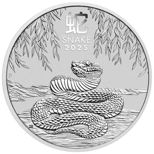 2025 (New) Australian Year of the Snake Lunar Silver 1 oz Coin